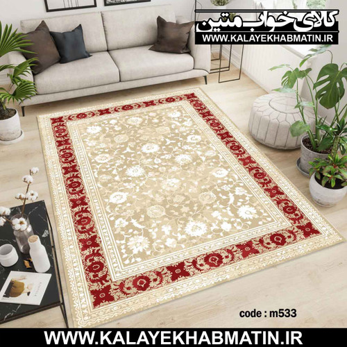 روفرشی کشدار (کاور فرش) کالای خواب متین کد M 533