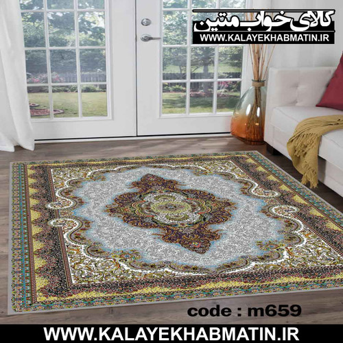روفرشی کشدار (کاور فرش) کالای خواب متین کد M 659