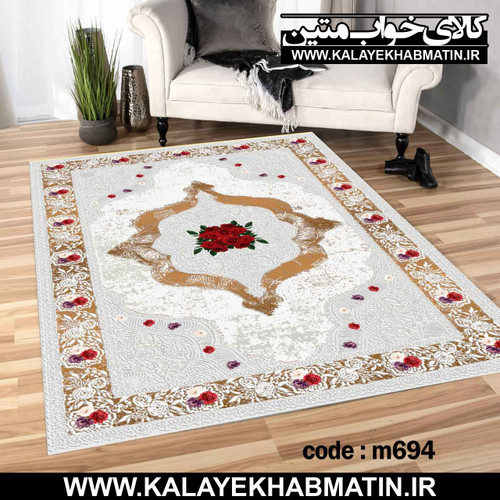 روفرشی کشدار (کاور فرش) کالای خواب متین کد M 694