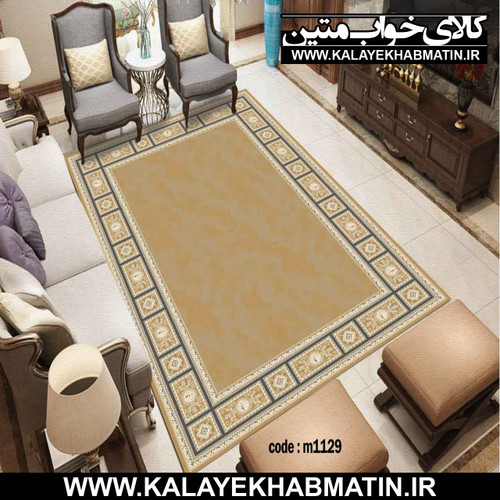 روفرشی کشدار (کاور فرش) کالای خواب متین کد M 1129