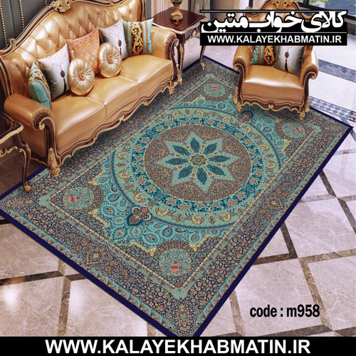روفرشی کشدار (کاور فرش) کالای خواب متین کد M 958
